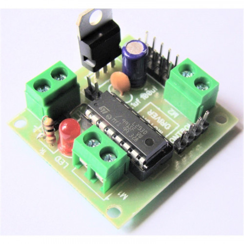L293D Motor Driver Board with 7805 Power Supply Buy Online Electronic